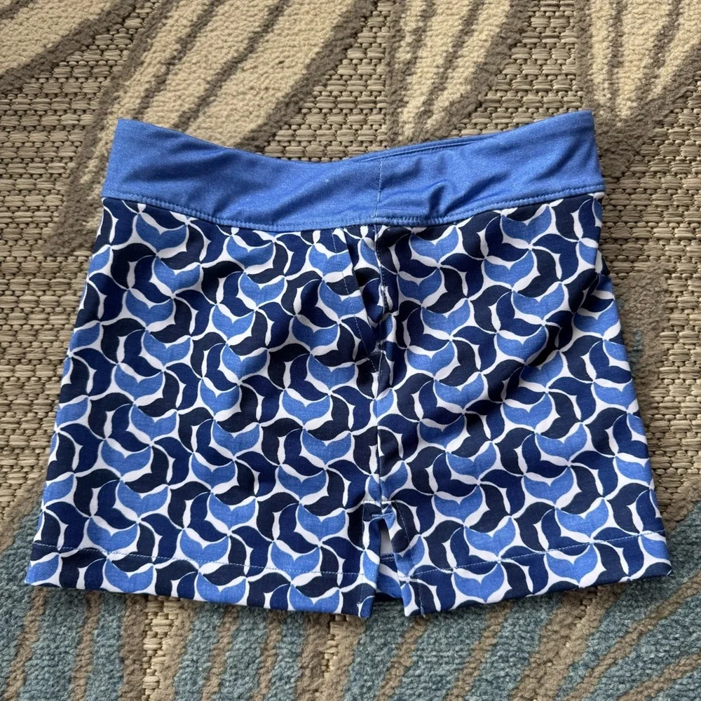 Vineyard Vines Toddler Girl Performance Whale Tail Skort Skirt Navy Blue Size 3T